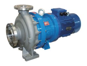 Lyhytrakenteinen magneettivetoinen pumppu